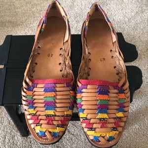 Women’s Mayan leather sandals